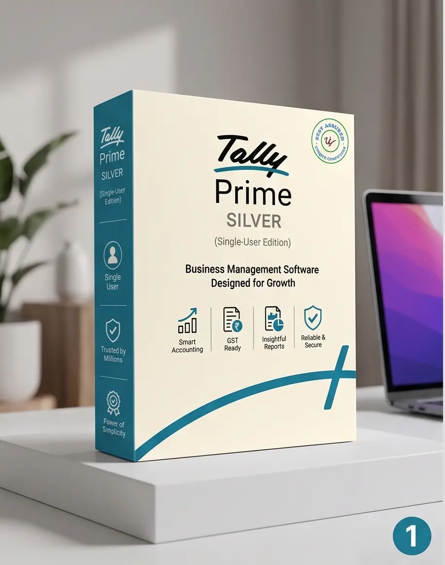 TallyPrime Silver (Single User) - GST Ready Accounting Software - Image 3